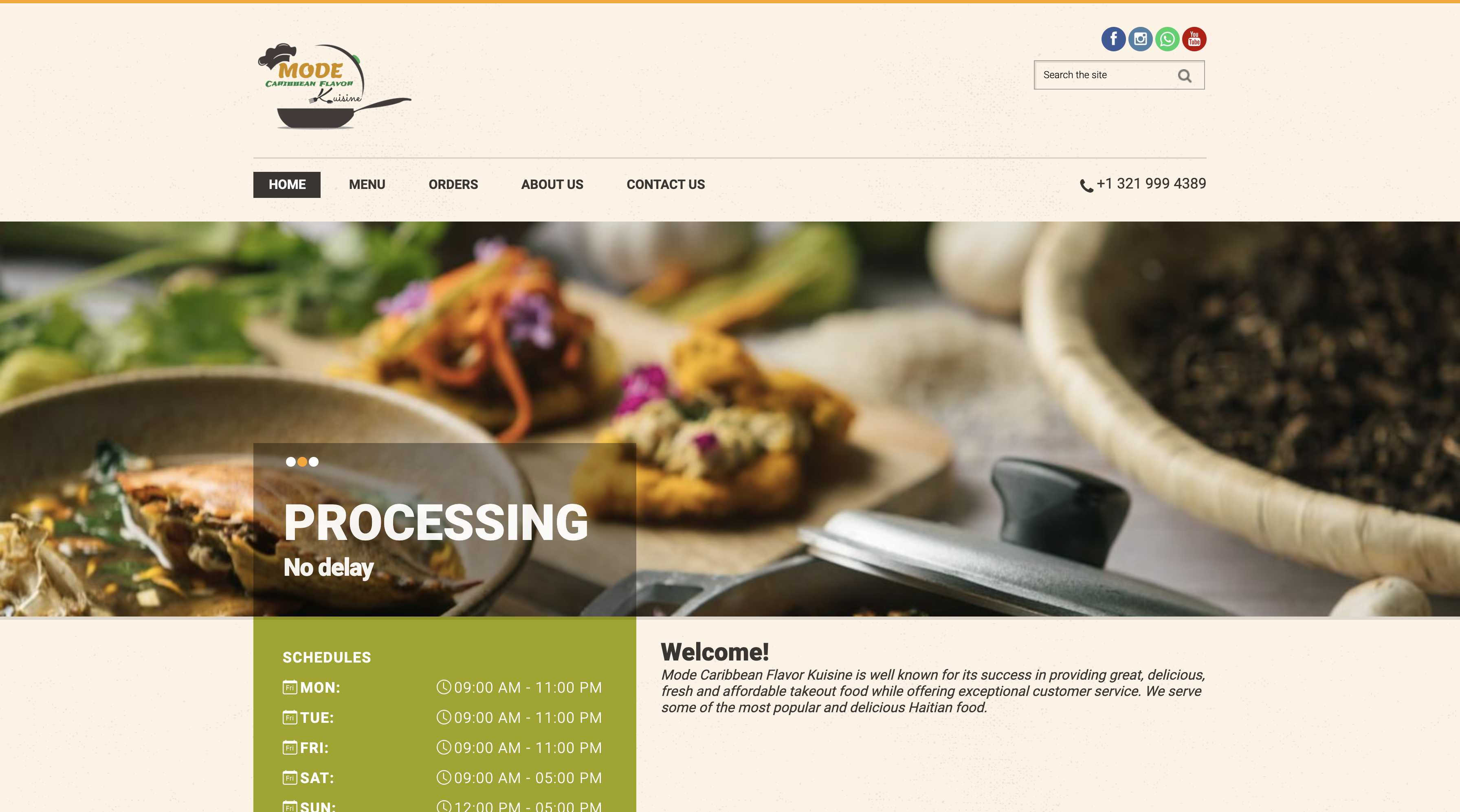 Mode Caribbean Flavor Kuisine